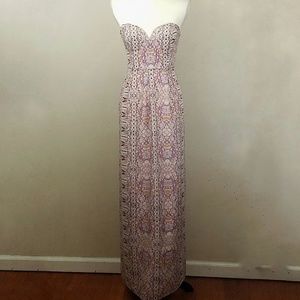 Bluejuice Sweetheart Neckline Long Strapless Dress